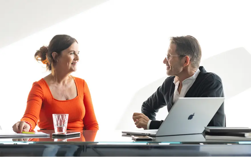 Katja Hochstetter und Markus Völcker